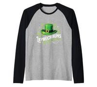 The Leprechauns Made Me Do It - St Patrick's Day Irish Pride Raglan Baseball Tee