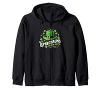 The Leprechauns Made Me Do It - St Patrick's Day Irish Pride Zip Hoodie