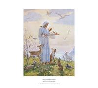 The Lesser Brethren, Margaret Tarrant (255gsm Satin art paper, Image Size: 298mm x 229mm (11.75" x 9"))