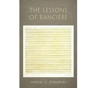 The Lessons of Ranciere.by Chambers New 9780190213268 Fast Free Shipping<|