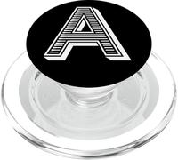The Letter A Fun Big and Bold for Events Family Teams Groups PopSockets PopGrip for MagSafe