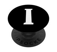 The Letter I Fun Big and Bold for Events Family Teams Groups PopSockets Adhesive PopGrip