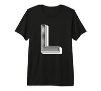 The Letter L Fun Big and Bold for Events Family Teams Groups Premium T-Shirt