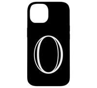 The Letter O Classic Style Capital Alphabet Monogram Initial Case for iPhone 14