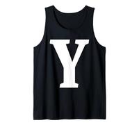 The Letter Y Fun Big and Bold for Events Family Teams Groups Tank Top