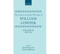 The Letters and Prose Writings: III: Letters 1787-1791 by Wil... - 9780198126089