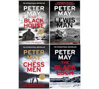 The Lewis Trilogy by Peter May 4 Books Collection Set (The Lewis Man, The Blackhouse, The Chessmen & The Black Loch [Hardback])