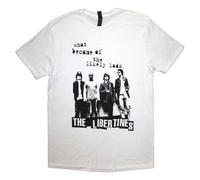 The Libertines Men's What Became Of The Likely Lads T-Shirt in White | Size: Medium The Libertines White M