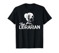 The Librarian Knowledge Keeper Iconic Minimal Style T-Shirt