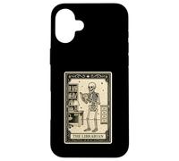 The Librarian Tarot Card - Spooky Gothic Library Books Read Case for iPhone 16 Plus