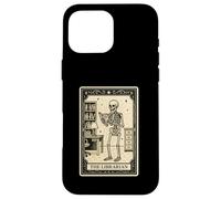 The Librarian Tarot Card - Spooky Gothic Library Books Read Case for iPhone 16 Pro Max