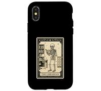 The Librarian Tarot Card - Spooky Gothic Library Books Read Case for iPhone X/XS