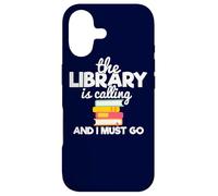 The Library Is Calling And I Must Go Book Lovers Readers Case for iPhone 17