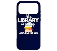 The Library Is Calling And I Must Go Book Lovers Readers Case for iPhone 17 Pro Max