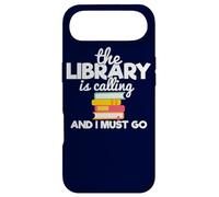 The Library Is Calling And I Must Go Book Lovers Readers Case for iPhone Air