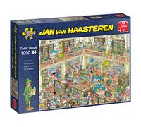 The Library Jan Van Haasteren 1000 Piece Jumbo Jigsaw Puzzle