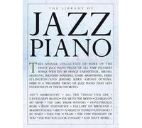 The Library Of Jazz Piano by Hal Leonard Publishing Corporation (English) Paperb