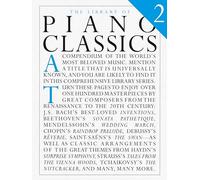 The Library Of Piano Classics – Book 2: Piano Solo – Music Sales