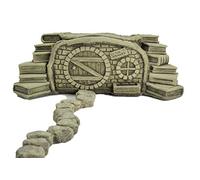 The Library+Step Stones-Fairy Garden-Garden Ornament-Fairy House-Stone