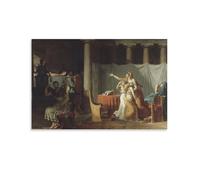 The Lictors Bring to Brutus The Bodies of His Sons (1789), World Famous Paintings Art Poster Poster Painting Canvas Wall Art Living Room Posters Painting 12x18inch(30x45cm)