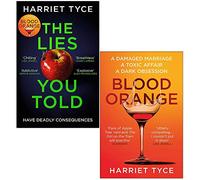 The Lies You Told & Blood Orange By Harriet Tyce 2 Books Collection Set