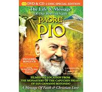 The Life and Message of Our Beloved Saint Padre Pio DVD/CD