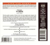 THE LIFE AND WORKS OF GIUSEPPE VERDI NEW CD