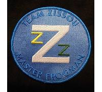 The Life Aquatic Team Zissou Logo Embroidered Costume Iron Patch Made In The Usa