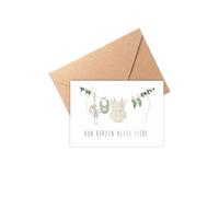 The Life Barn Postcard with Envelope for Pregnancy, Congratulations on Baby Shower, Maternity Protection