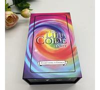 The Life Code Tarot Deck - 78 Card Tarot Deck with Guidebook/Graphic Novel, Noir Inspired/Perfect For Beginners