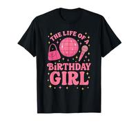 The Life of a Birthday Girl Y2K Pink Aesthetic 90s 2000s T-Shirt