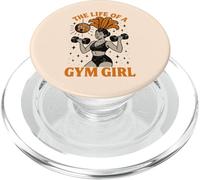 The Life of a Gym Girl Vintage Showgirl Gym Design Cute Glam PopSockets PopGrip for MagSafe