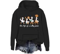 The Life Of a Silly Goose Sweatshirt Funny Gooses Shirts The Life Of a Silly Goose Hoodie