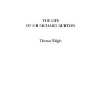 The Life of Sir Richard Burton