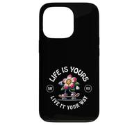 the lifes is Live your way skater comic - say yes Case for iPhone 13 Pro