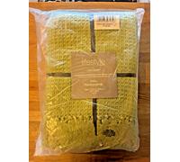 Emma Barclay Throw Honeycomb Waffle Texture Pistachio 70x100 (178x254cm)