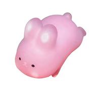 The Light Changing Color Rabbit Shaped Stress Relieving Toy. A Soft Toy Designed With Reaction Suitable For Relieving Anxiety During Work And Study. 6 Cm (A, One Size)