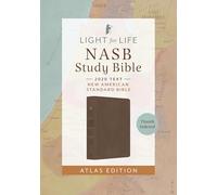 The Light for Life NASB Study Bible--Atlas Edition [Thumb Indexed] (Mocha Brown)
