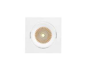 The Light Group SLC DL04 Square X1 recessed lamp IP54 2,700K white