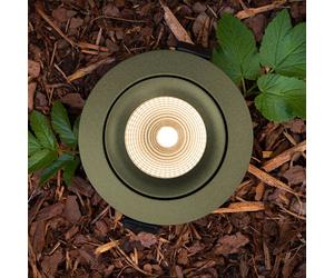 The Light Group SLC Green One 360° LED recessed light 3,000K Ra97