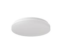 The Light Group SLC LED ceiling light OMEGA, white, Ø 40 cm, phase cut, IP54