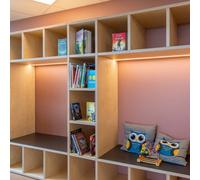 The Light Group SLC LED strip 5m with COB LEDs IP54 CRI 90 3,000K