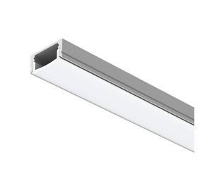 The Light Group SLC LED strip profile A1, aluminium, length 2 m, height 8 mm Structure