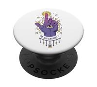 The Light Is Within You Eye Hand Occult Witchcore Aesthetic PopSockets Adhesive PopGrip
