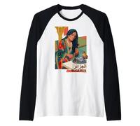 THE Light of My Algeria DZ AMAZIGH Raglan Baseball Tee