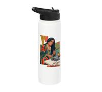 THE Light of My Algeria DZ AMAZIGH Stainless Steel Insulated Water Bottle