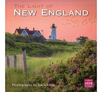 The Light of New England 2026 Wall Calendar - Photography by Dave Long, 12" x 12"