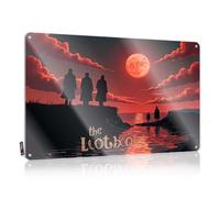 The Lighthouse: A Mysterious Sunset Gathering Home Bar Accessories Patriotic - Plaque Soft Bath Vintage Wall Art(30X40CM)