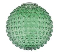 The Lighting Studio Hobnail Easy Fit Shade Green Glass 25Cm