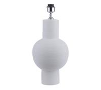 The Lighting Studio Kiara Table Lamp White Ceramic Base Only